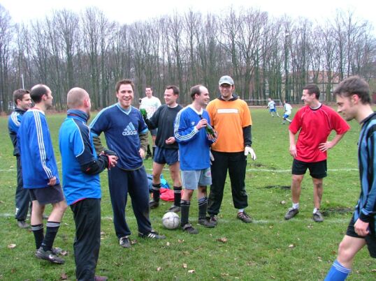 Erstmal einen trniken.